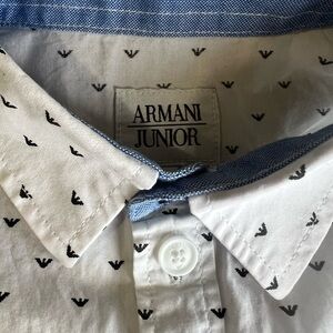 ARMANI JUNIOR BOYS SHIRT